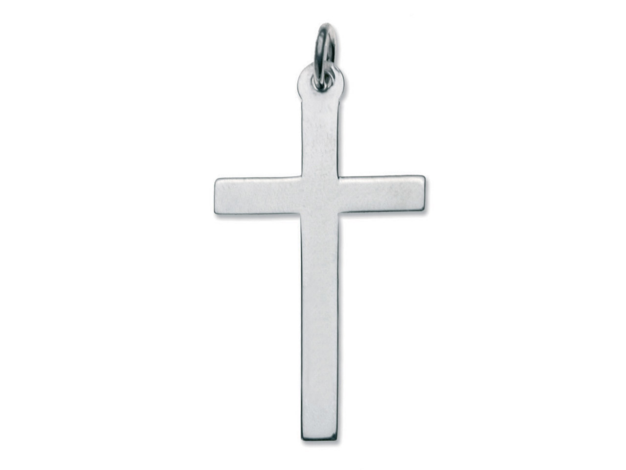 Sterling Silver Latin Cross Necklace