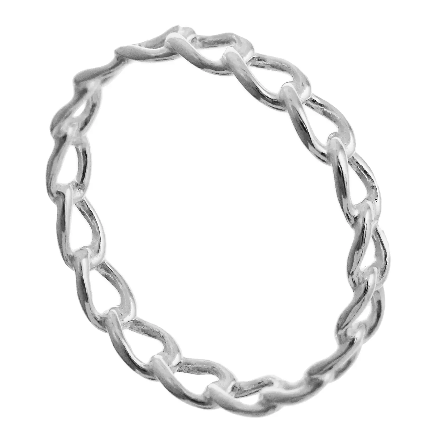 Sterling Silver Curb Ring